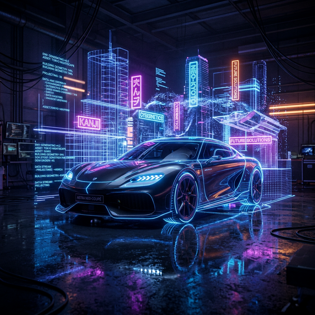 AI & Real-World Hybrid Production visualization 2